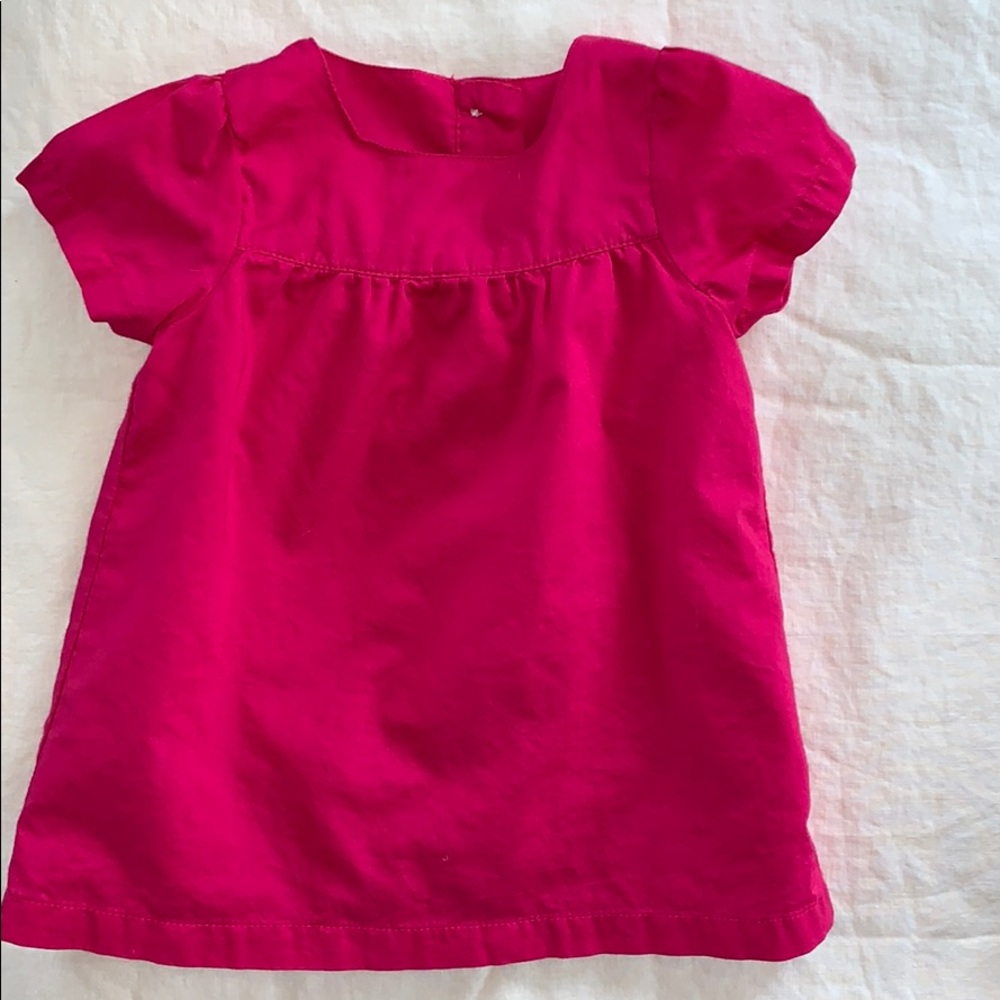 Primary Fuchsia Dress with Bloomers Size 3-6 Mon